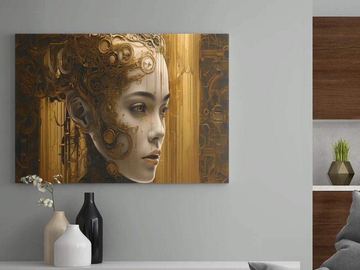 CyberMonkSt's tweet image. Every piece of her was designed.
But nothing could recreate
the way she sees the world.
#NeuralArt #FeminineEnergy #MechanicalMuse #Etsystore
cybermonkstudio.etsy.com/listing/431023…