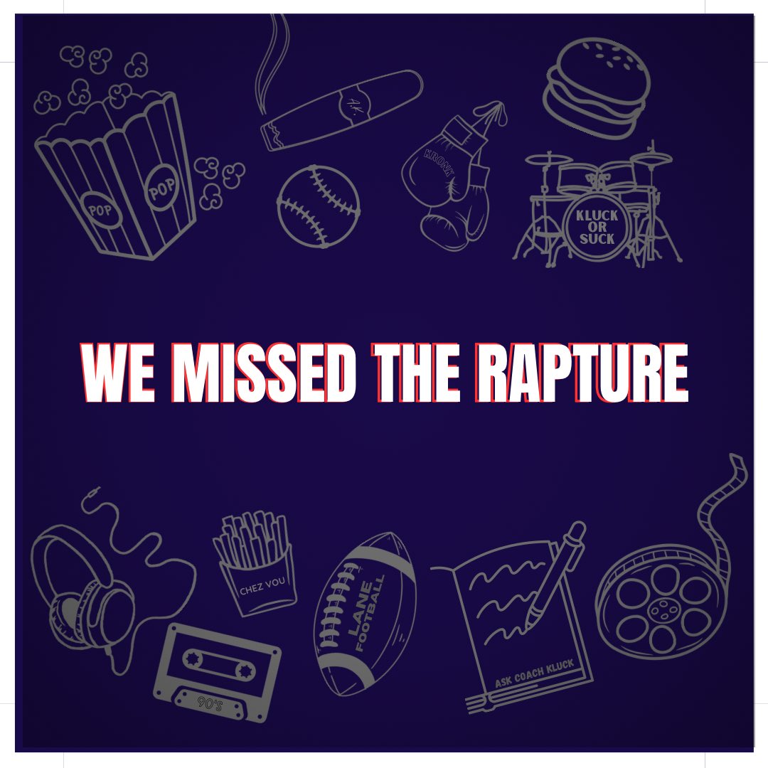 kluckcast's tweet image. Today's topics include:
- We missed the Rapture again
- Are conferences dying?
- Album Cover reviews