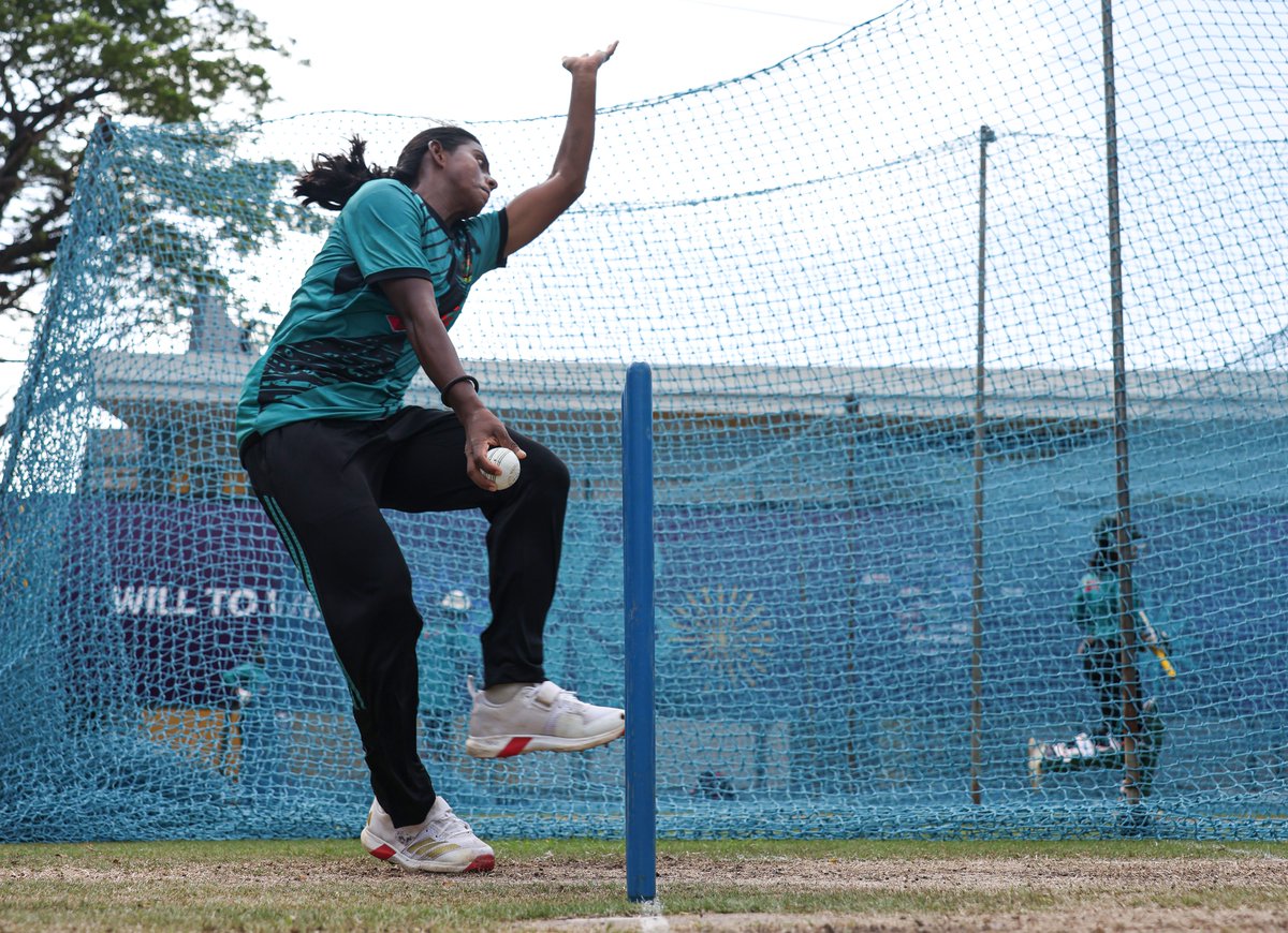 Bangladesh are geared up for the Pakistan challenge in their #CWC25 opener 💪

Grab you tickets to catch the action LIVE ➡️ bit.ly/4nrzvlL