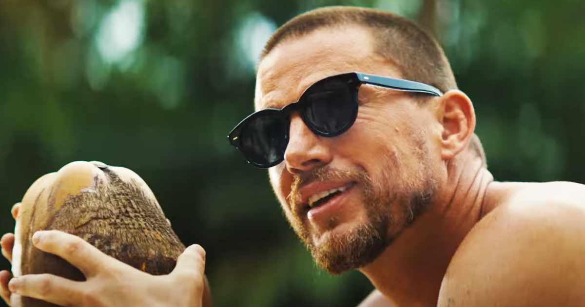 A segunda coisa mais assustadora em Blink Twice certamente é a d̶e̶n̶t̶a̶d̶u̶r̶a̶ lente que colocaram nos dentes personagem do Chaning Tatum