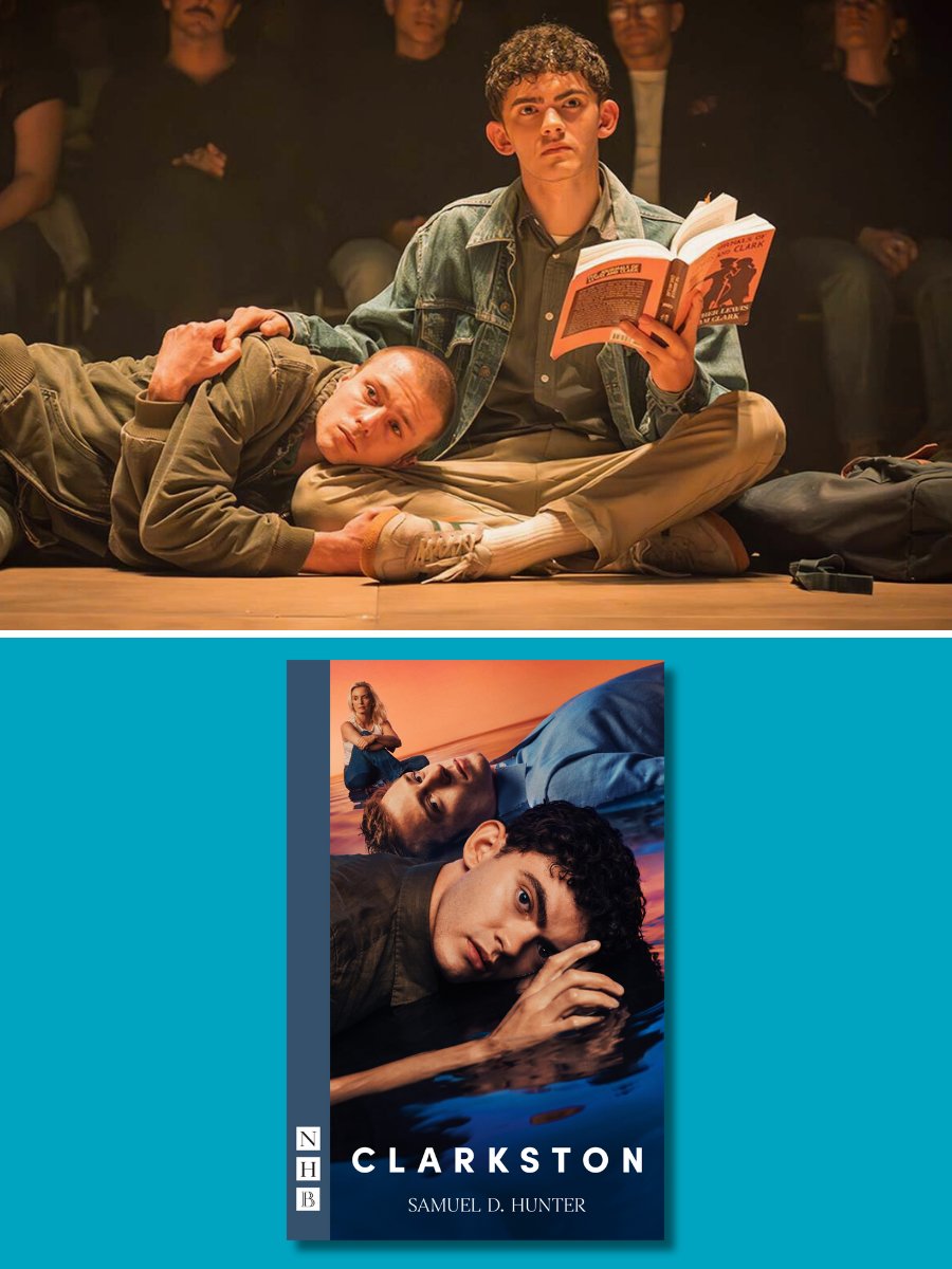 NickHernBooks's tweet photo. 'The coolest show in the West End' 
★★★★★ City AM

Clarkston by NHB author Samuel D. Hunter is now on at Trafalgar Theatre in London's West End starring Joe Locke, Ruaridh Mollica and Sophie Melville.

Get your playscript copy at the venue or online: https://t.co/7kyZBYdi5A https://t.co/Xmvl20cxT3