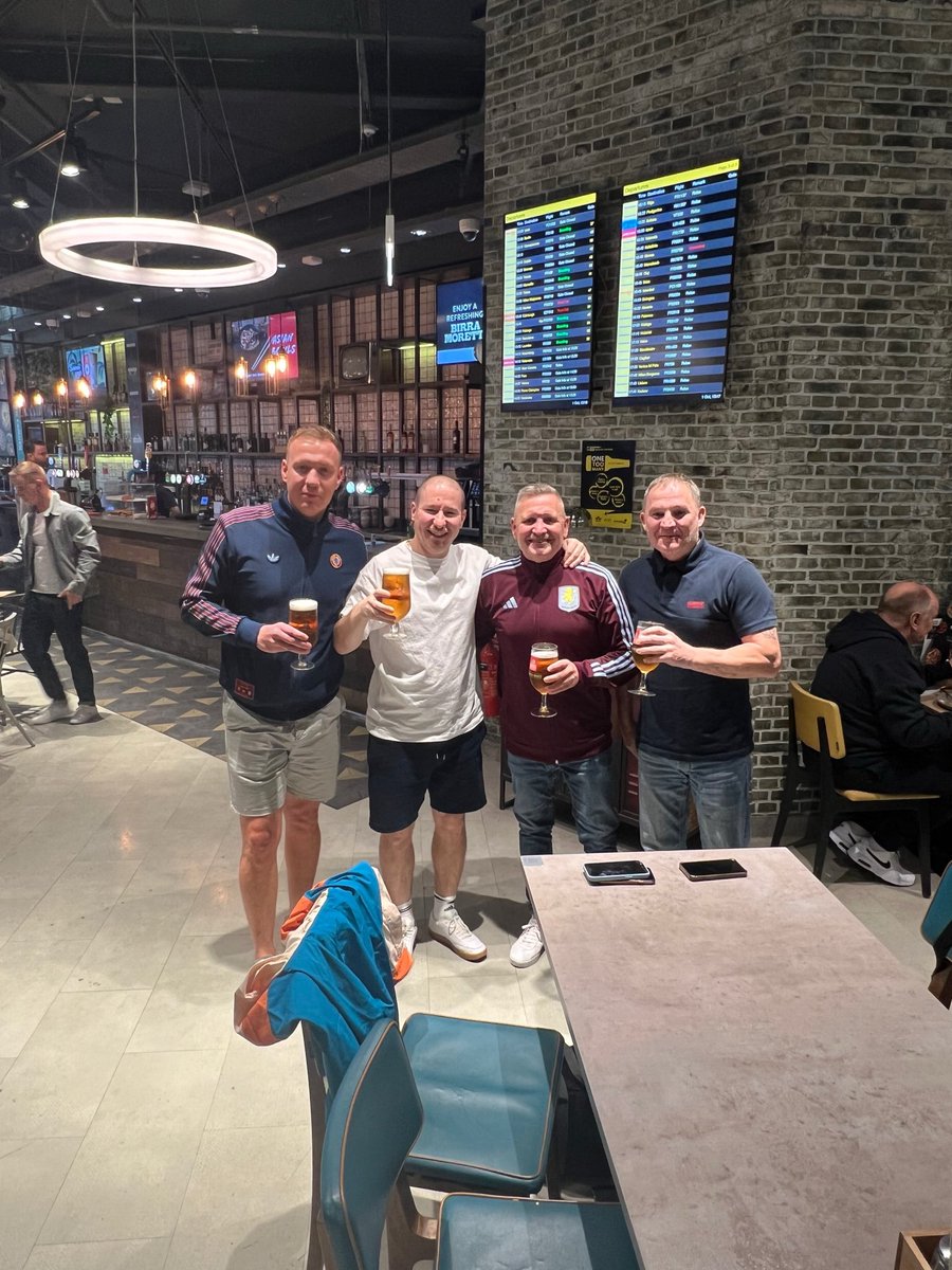 Feyenoord (a) ✈️ 🍻 #avfc