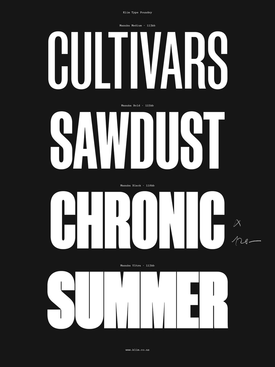 pietrobaudin's tweet photo. my favorite fonts with different weights https://t.co/UYtAyFTyry