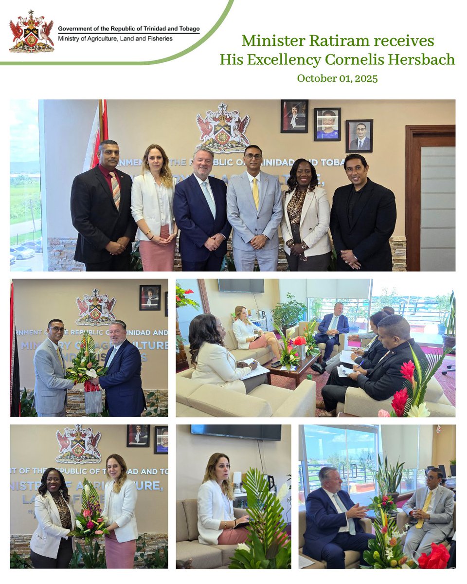 maftt_'s tweet image. Minister Ratiram Meets Netherlands Ambassador

Learn more: facebook.com/share/p/1CkHUg…

#MALF #Netherlands #Agriculture #Partnerships