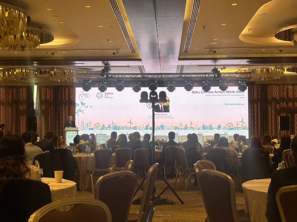 H__Nigar's tweet image. #BCAW2025 Day3
Azerbaijan advances its climate agenda by addressing challenges through digital innovation and strategic planning, while reinforcing international partnerships to support a sustainable and green future. 🌱🌍
#ClimateAction #COP29 #GreenTransformation