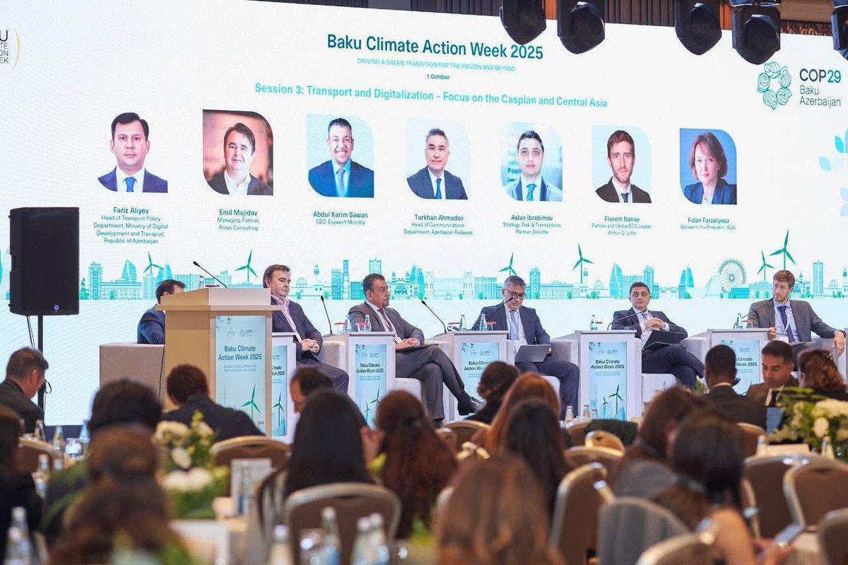 H__Nigar's tweet image. #BCAW2025 Day3
Azerbaijan advances its climate agenda by addressing challenges through digital innovation and strategic planning, while reinforcing international partnerships to support a sustainable and green future. 🌱🌍
#ClimateAction #COP29 #GreenTransformation