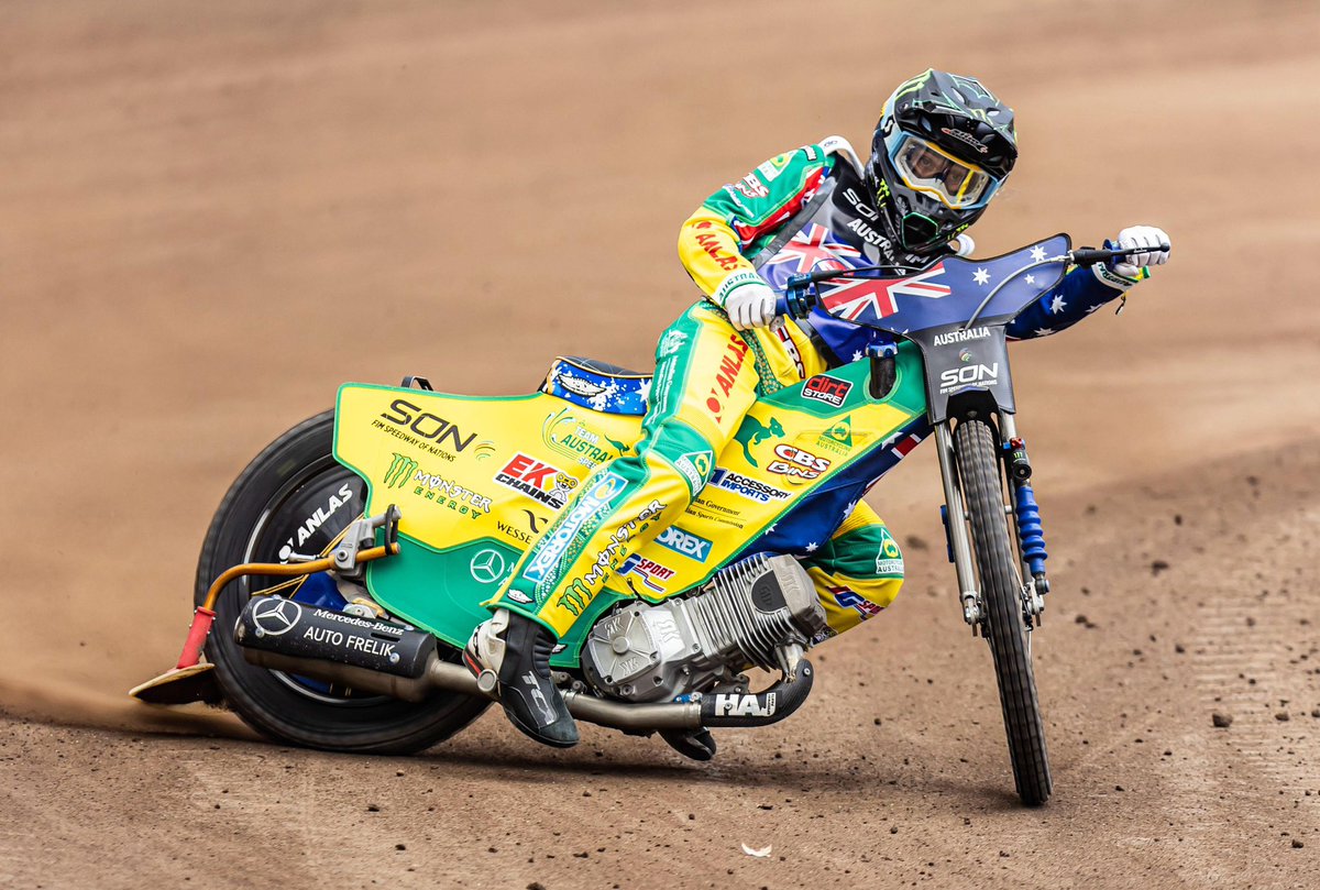 TigersSpeedway's tweet image. 🦘

Wishing our No.1 Jack Holder the very best of luck as he represents Australia in this evening’s FIM Speedway of Nations Semi-Final 2!

The action, once again, gets underway at 6pm UK time.

🐯 #TigersPride

📸 Taylor Lanning