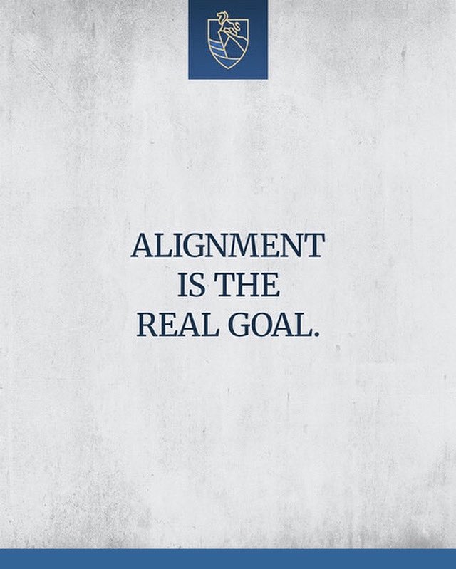 Aligned Giving is the Goal.