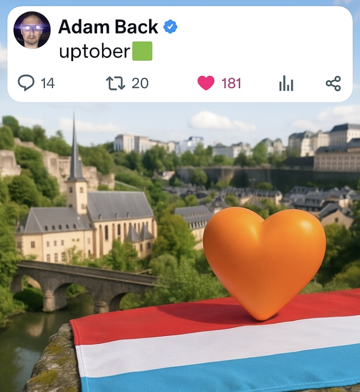 FOMO is real.

And it’s not just retail anymore.

It’s governments.

Nations feel the Bitcoin pull.

Why?

Because $BTC it’s the 21st-century reserve asset.

Now the question is:
Will Luxembourg wait for the FOMO? Or lead before it hits?
The Orange Heart Initiative is here to