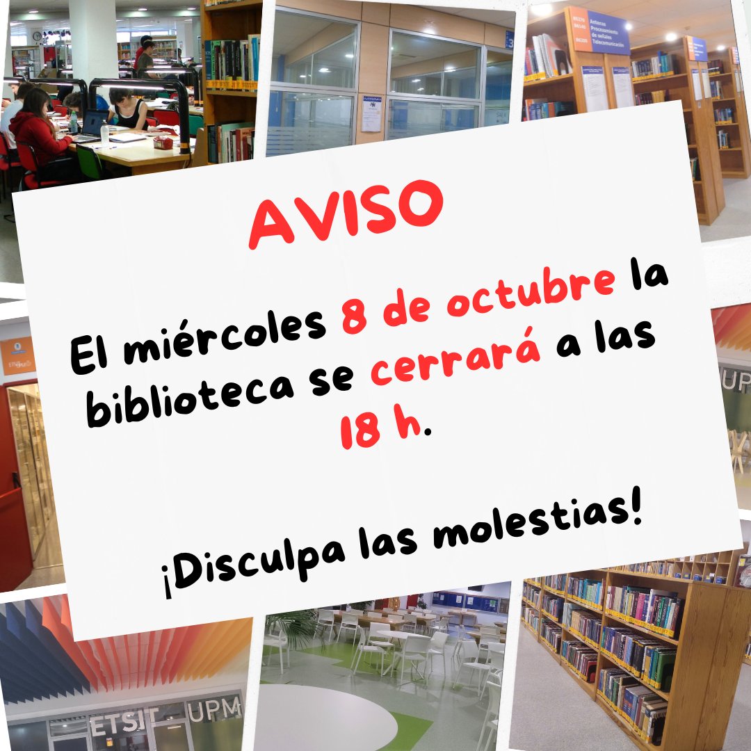 Biblioteca ETSIT-UPM tweet media
