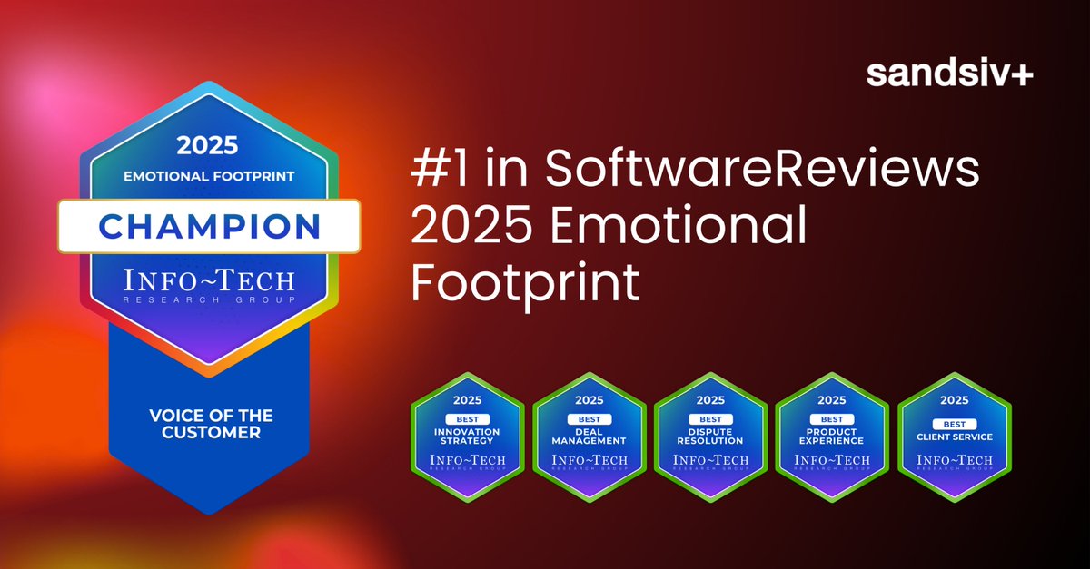 We’re proud to be #1 in the 2025 SoftwareReviews Emotional Footprint Report! Thanks to our users for the trust and support. 🙌