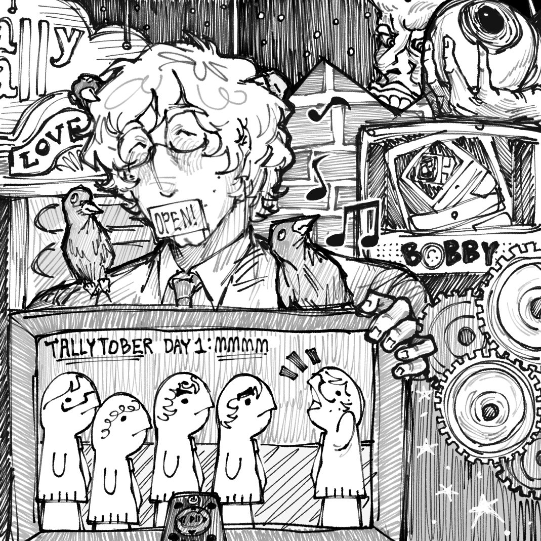 STRANDEDFISH33_'s tweet image. My Day 1 lazy slop
#Tallytober25