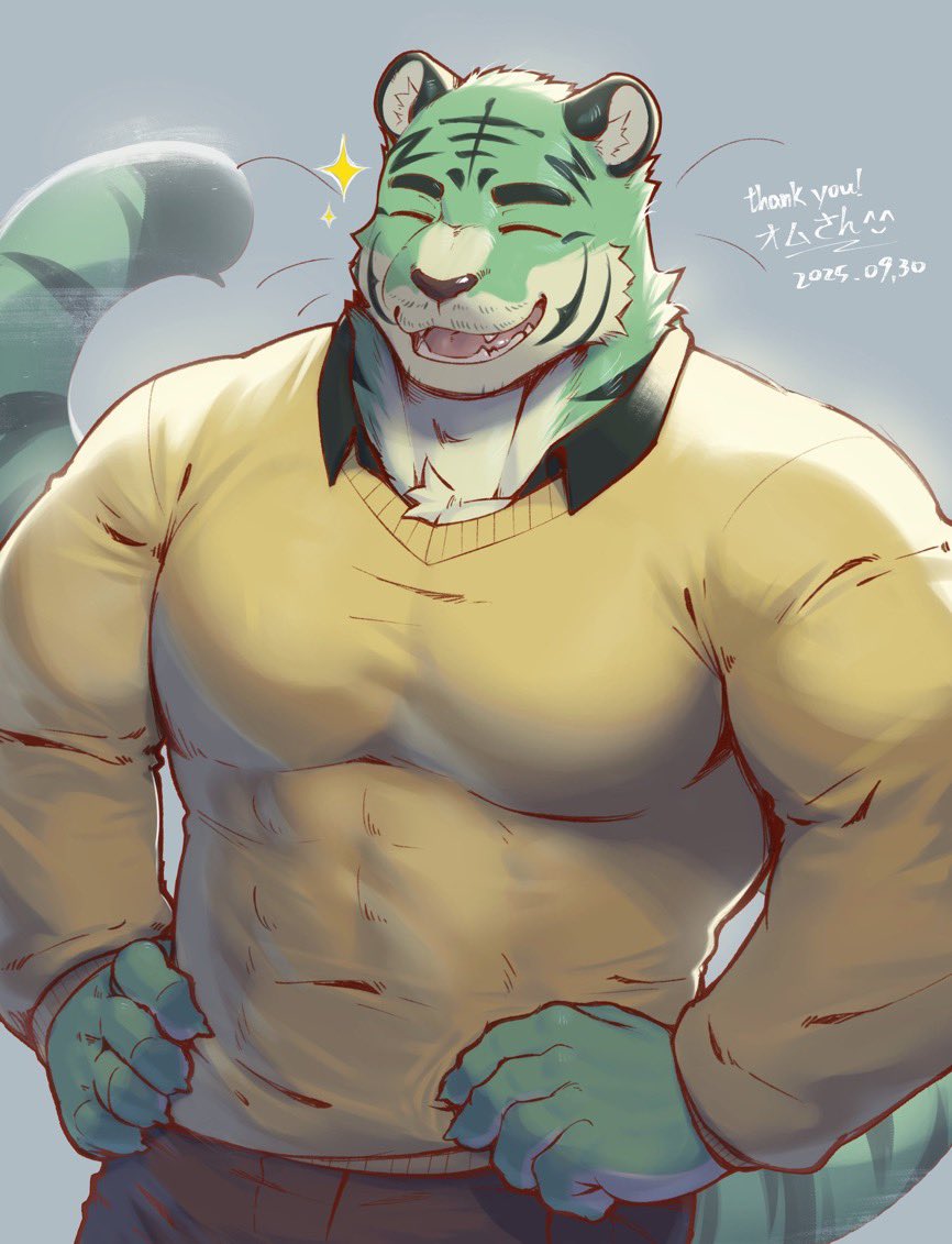 orm(オムAの方) (@orm_ohm) on Twitter photo 先日のけもケットでサークル参加されていた推しピのイラストレーターのGR(GlinHyena)さん(<a href="/GlinFoxArt/">GR(GlinHyena)</a> )に挨拶を兼ねて差し入れを持って行ったんですよ、そしたら昨日素敵なイラストが送られてきてビビリ散らかしてた!
今回会えたの本当に嬉しかったですし。イラストも本当にありがとうございました! 先日のけもケットでサークル参加されていた推しピのイラストレーターのGR(GlinHyena)さん(<a href="/GlinFoxArt/">GR(GlinHyena)</a> )に挨拶を兼ねて差し入れを持って行ったんですよ、そしたら昨日素敵なイラストが送られてきてビビリ散らかしてた!
今回会えたの本当に嬉しかったですし。イラストも本当にありがとうございました!