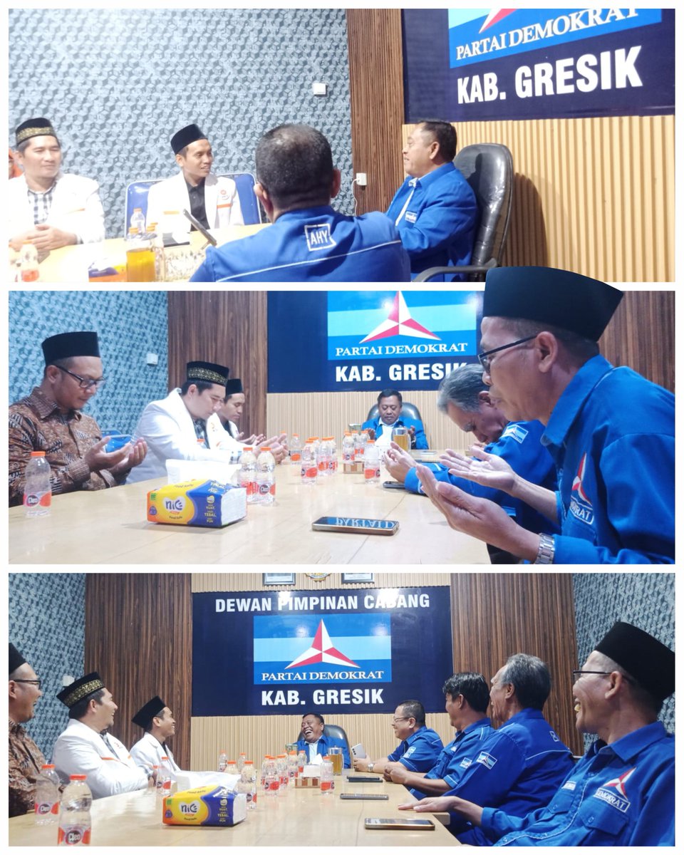 pksgresik's tweet image. PKS Gresik bersilaturrahim ke Partai Demokrat Gresik 🤝
Silaturrahim hangat ini jadi momen untuk belajar politik santun dan bersinergi demi Gresik lebih maju. ✨

#PKSGresik #DemokratGresik