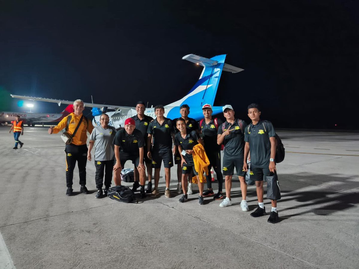 San Benito viajó vía aérea, la noche del martes y hoy jugarán a las 11 horas ante Iztapa.