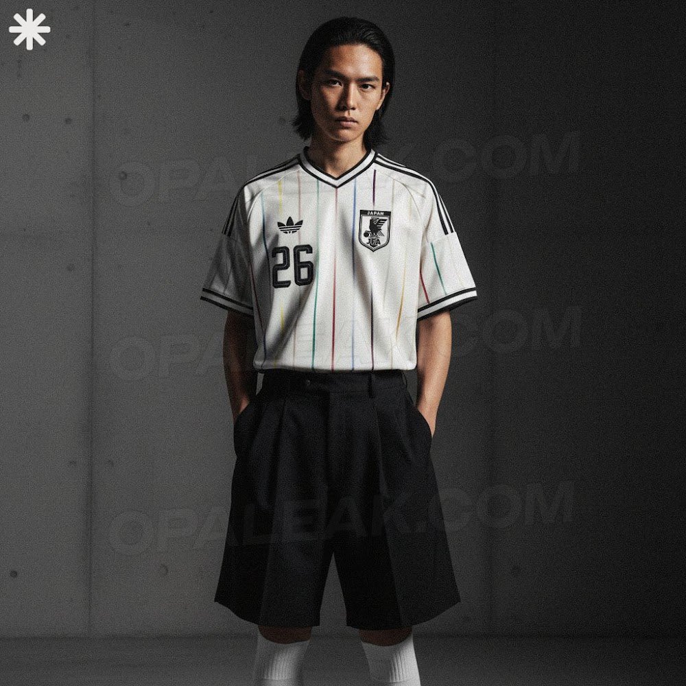 🚨🇯🇵 ¡BOMBA!
Se filtra la nueva camiseta visitante de Japón para el Mundial 2026 🌏⚽️

🔥 Diseño TOP
💥 Promete ser de las más buscadas

¿La llevarías a tu colección? 🤔👀 #Japón #Mundial2026 #Camisetas