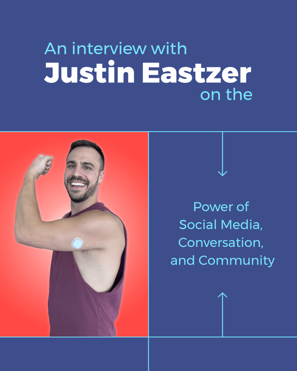 T1DExchange's tweet photo. Diagnosed with #T1D thanks to #TikTok? It’s true. From Hollywood producer to diabetes tech advocate, Justin Eastzer is turning heads with @diabe_tech. 

Read now: https://t.co/Z1CoK1s0iR https://t.co/3Zo35GoWvN