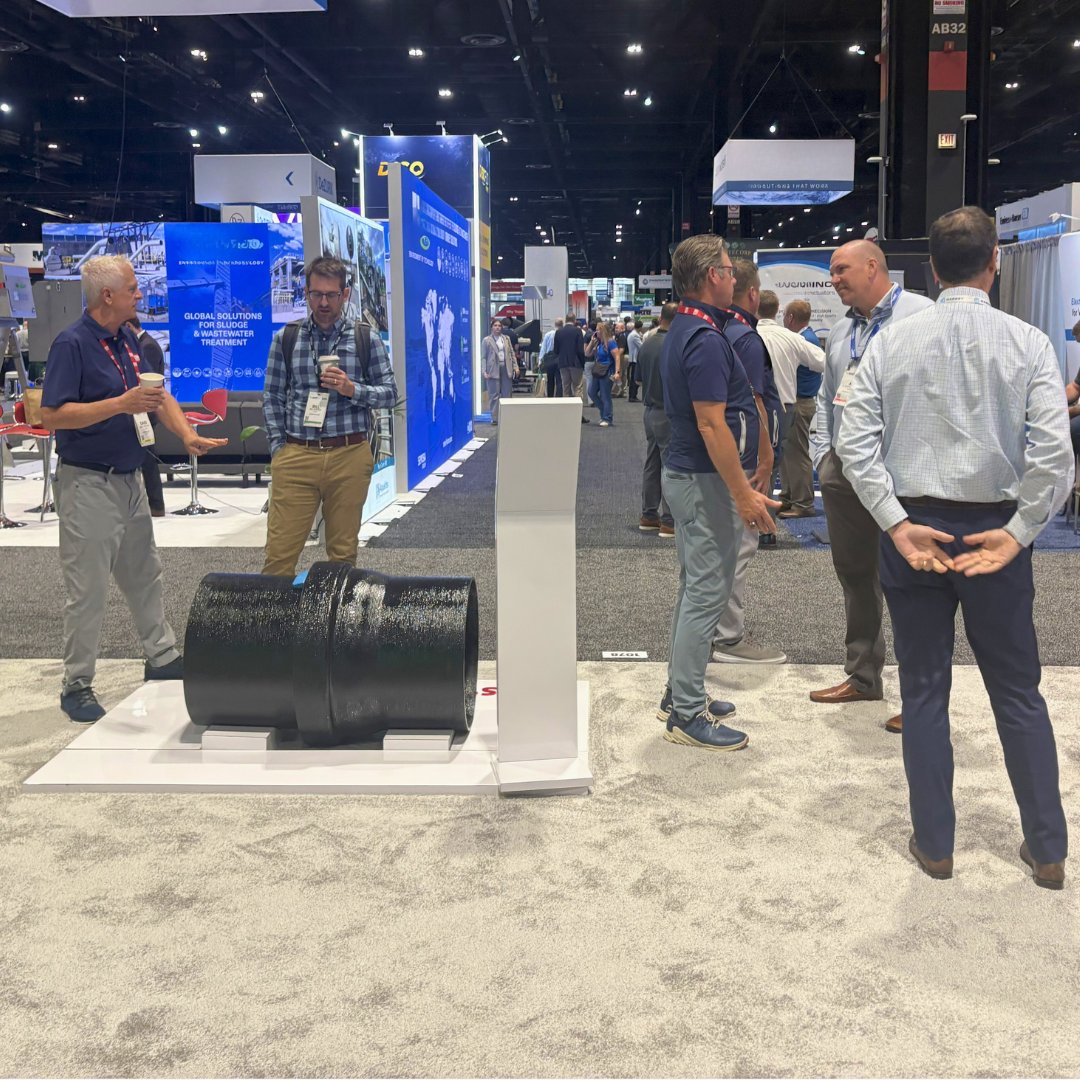 USPipe1899's tweet image. Let’s make the most of Day 3! Visit Booth #1078 to connect with U.S. Pipe and Contech Engineered Solutions — we're here to collaborate, innovate, and help you move forward. #WEFTEC #ductileiron #uspipe