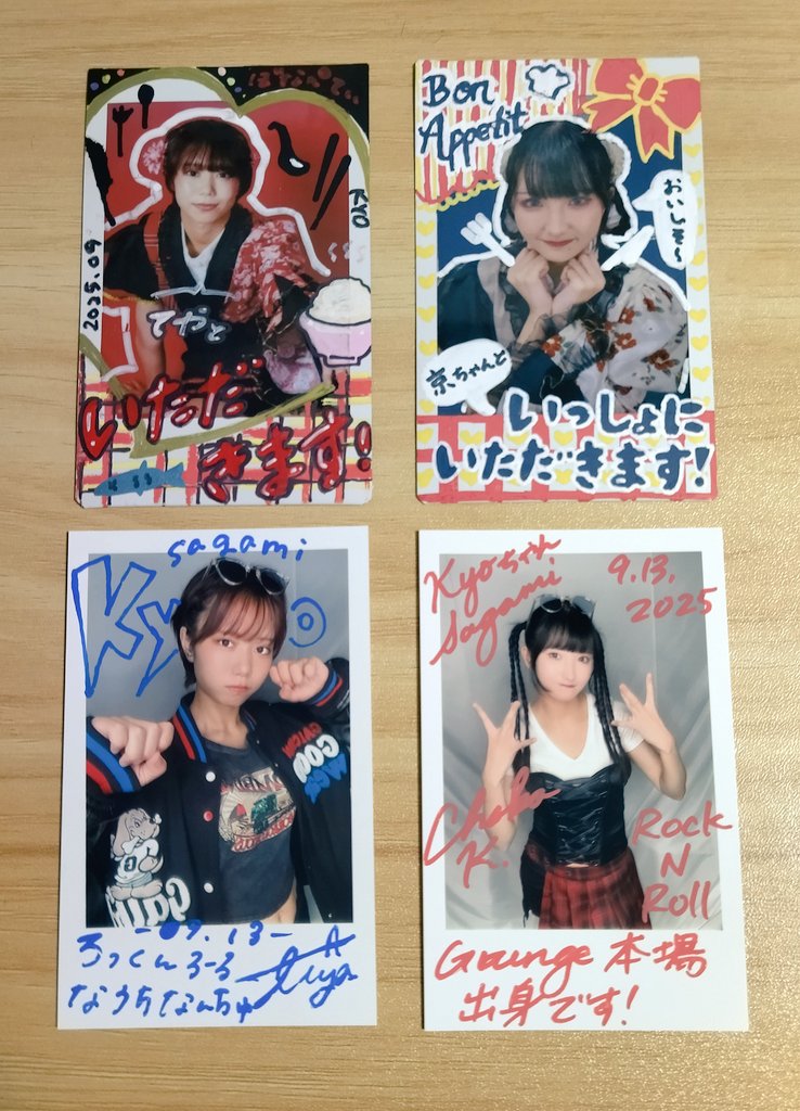 世界に1枚のみ◆XG CHISA 直筆メッセージ&デコ付き　生チェキ チェキの楽しさを語ってと言われたら何時間でもプレゼンできます