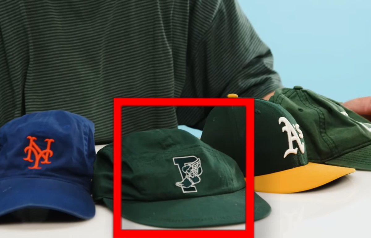 vermillion0376's tweet image. このロングビルキャップ何もの？？！
めっちゃカッコいいんだけど、ラルフローレンにこんなやつあったか？AyAk COUNTRYのカスタム？有識者教えて
#ラルフローレン
#pwing