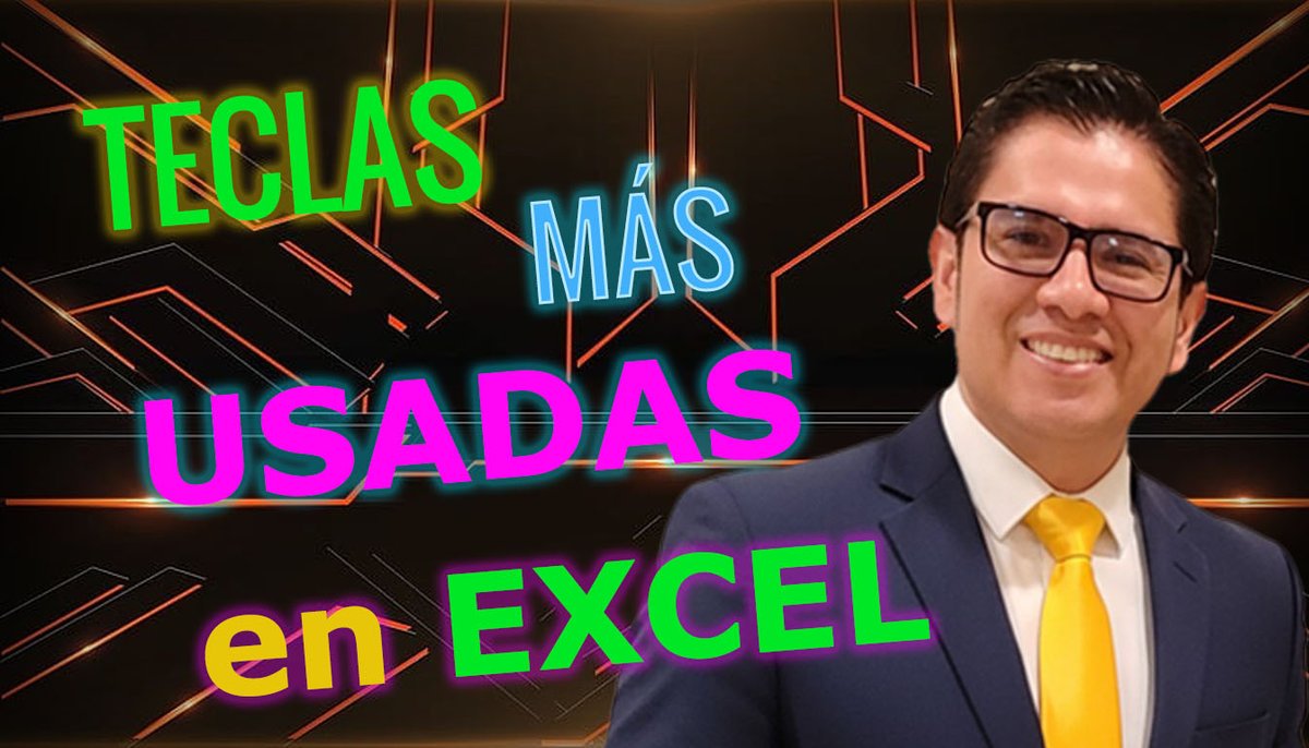 ExpositoresTop's tweet photo. Teclas más Usadas en Excel - Cómo usar el Teclado en Excel - Comandos en... https://t.co/LJbjGQNVrb a través de @YouTube https://t.co/3UYdXp93Zj