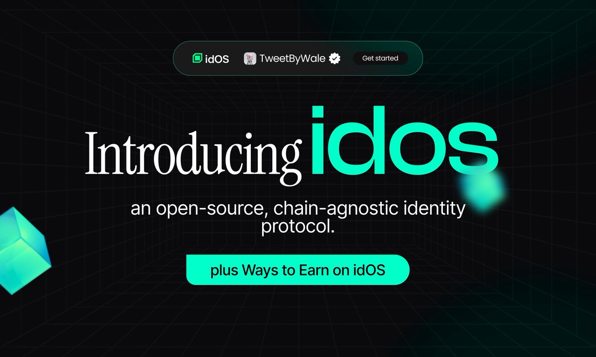 Web3 app keeps breaking at the same point.

Every time we enter a new app or chain, we repeat KYC, upload documents, and lose time. It’s messy, centralized, and limits real adoption.

🧵 Here’s how <a href="/idOS_network/">idOS</a> solves it (and how you can earn).