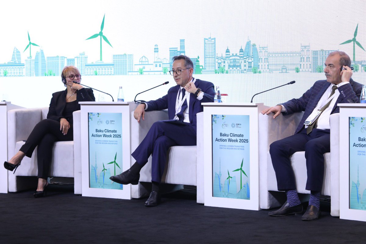 SOCARofficial's tweet image. At #BCAW2025, SOCAR Vice President Afgan Isayev spoke at the session “Achieving a Just Transition: Best Practice and Lessons Learnt for Policymakers.”

#ClimateAction #JustTransition #SOCAR #EnergyTransition