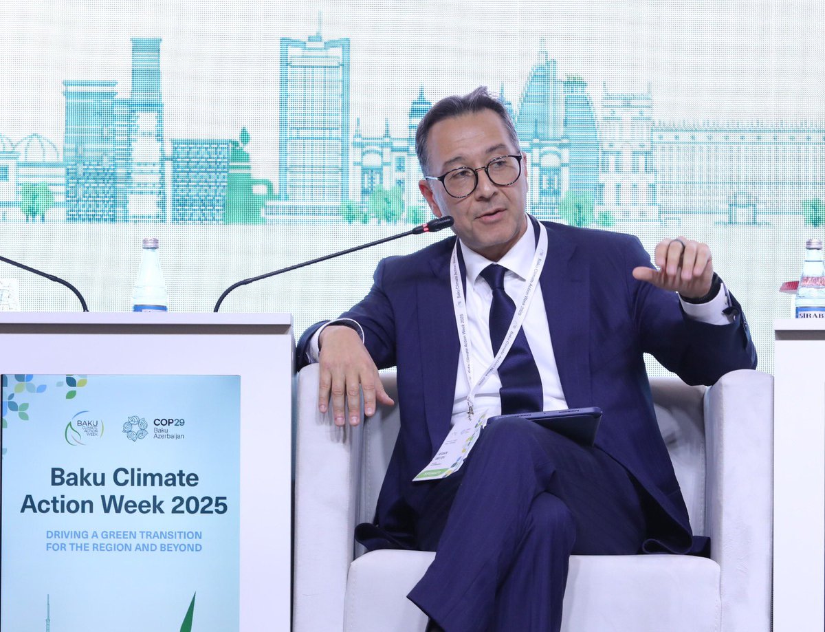 SOCARofficial's tweet image. At #BCAW2025, SOCAR Vice President Afgan Isayev spoke at the session “Achieving a Just Transition: Best Practice and Lessons Learnt for Policymakers.”

#ClimateAction #JustTransition #SOCAR #EnergyTransition