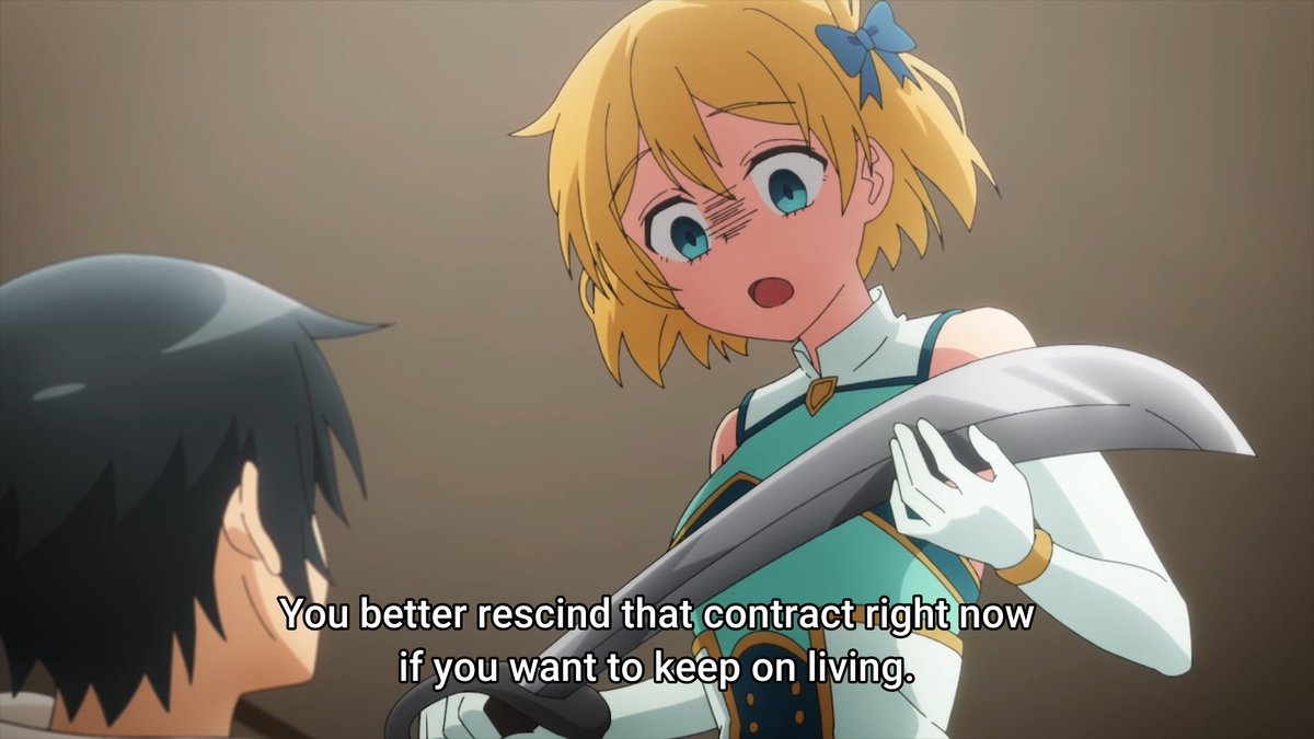 cid_unknown's tweet image. did she really say she&apos;ll lick his shoe 😅🤣🤣🤣

#mushoku_eiyu #無職の英雄 #HeroWithoutaClass