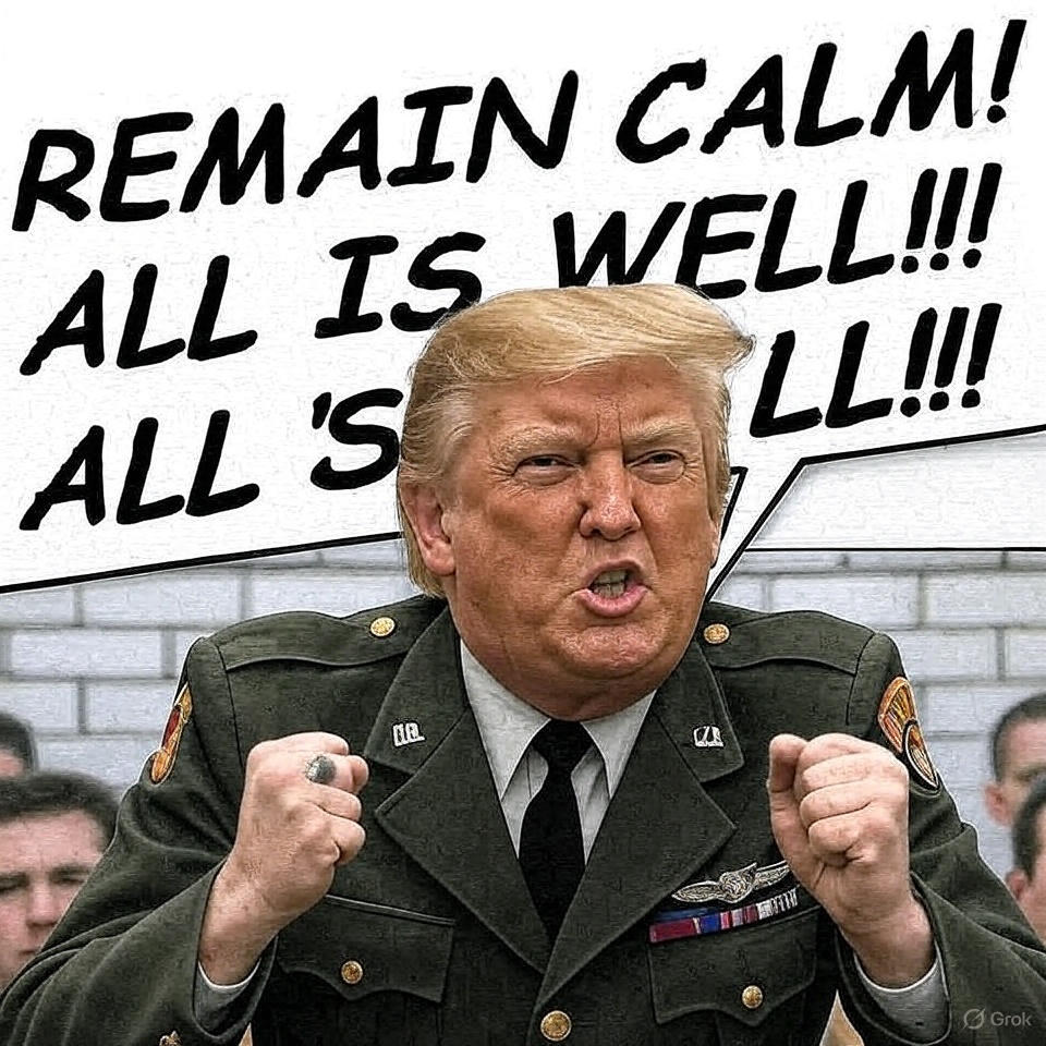 tazEricM's tweet photo. @zerohedge Remember....
#Trump says
IT'S THE GOLDEN AGE
More debt, more defaults, higher #inflation, less jobs
Yep, sounds like the Golden age... for BILLIONAIRES
as Avg #Americans suffer
@MAGAVoice @POTUS
#jobs #Tariffs @business @CNBC #DonaldTrump #Gov #StockBUBBLE https://t.co/lqv1vJlZv4