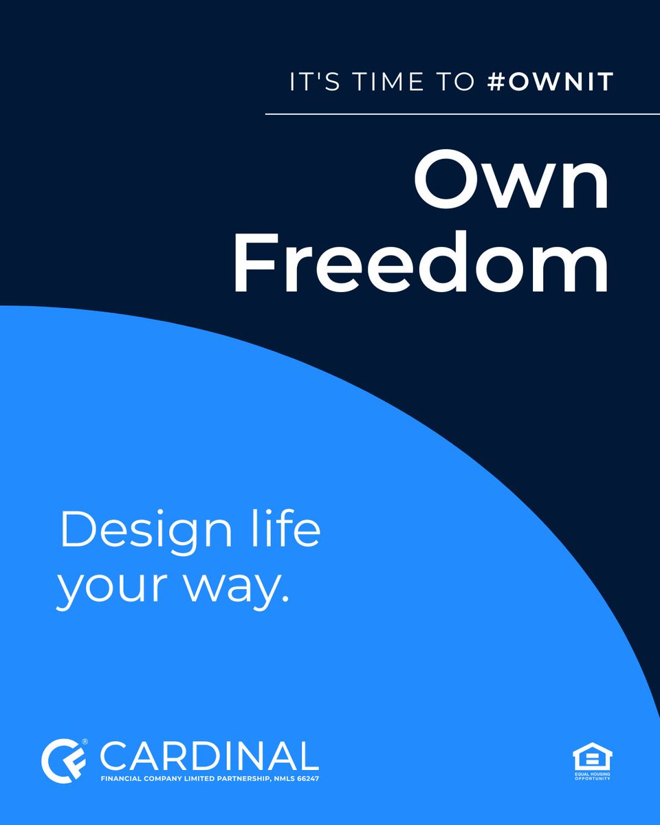 October is #HomeownershipAwarenessMonth 🏠. It’s more than just a home—it’s stability, freedom, and equity. #OwnIt