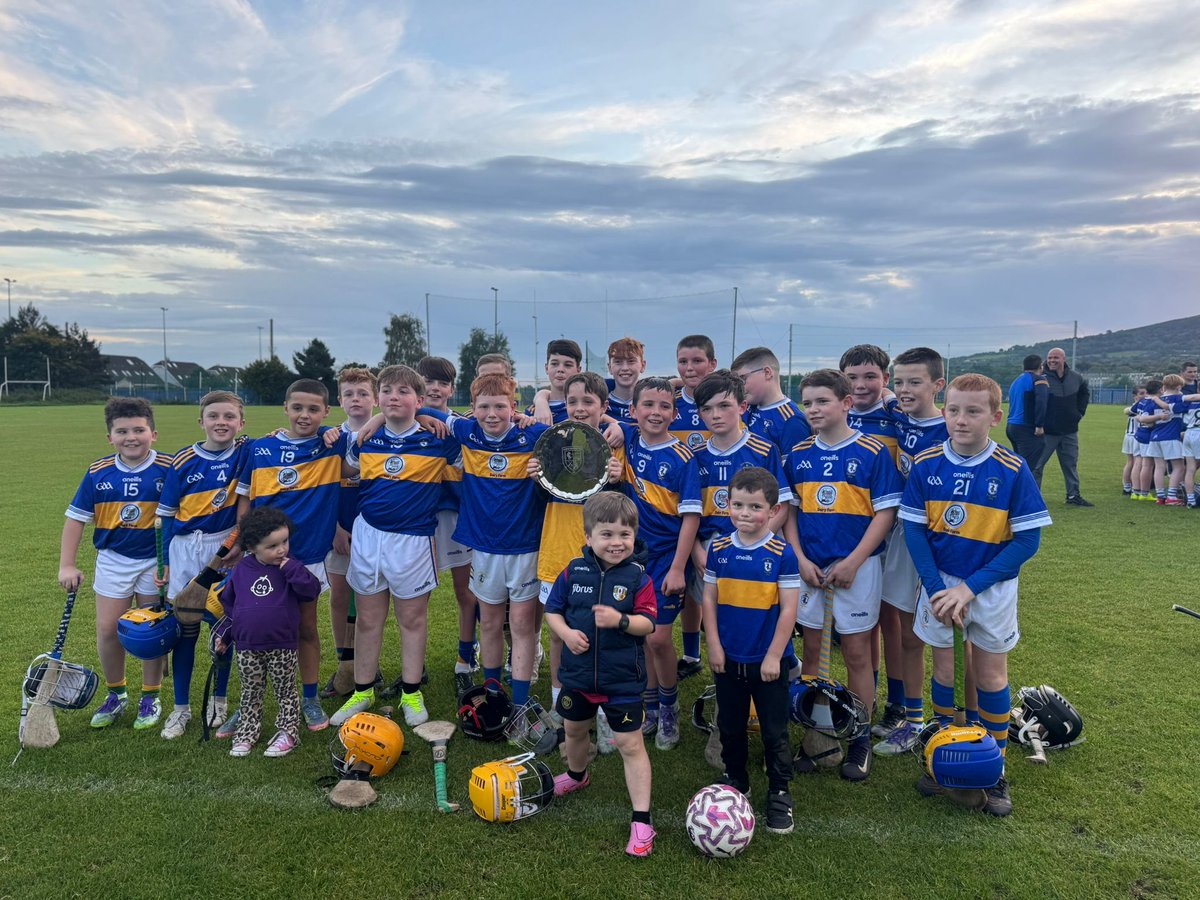 RossaGACBelfast's tweet image. Comhgairdeas to our U12 hurlers who secured the Nipper Quinn plate at the weekend!🇺🇦🏆