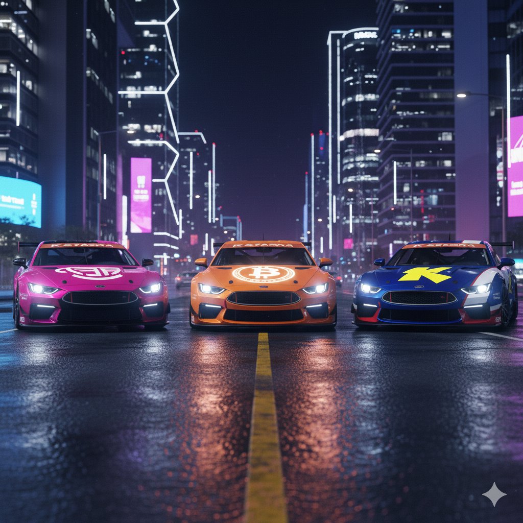 Akuh35188610's tweet photo. The ultimate racing lineup is here: Teafi, Bitcoin, and Katana. Speed, Style, and Strategy—a trifecta of dominance on the night streets. 🏁💰
#CryptoCars
@TeaFi_Official @katana @Bitcoin https://t.co/Z0JUZ0NJvO