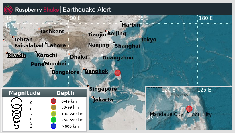 raspishakEQ's tweet photo. Preliminary M5.2 #Earthquake
ID: #rs2025tidfbu
8km from #Catmon, #Leyte,Philippines
2025-10-01 13:03 UTC
Source: #GFZ
@raspishake

Join the largest #CitizenScience EQ community ➡ https://t.co/Y5O0dgJqJF

EVENT ➡ https://t.co/pHtqyT3PAS https://t.co/6mdroE5BBd