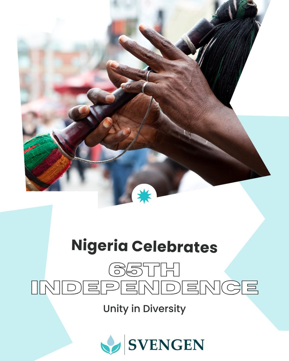 SvengenHealth's tweet photo. Happy Independence Day, Nigeria! 🇳🇬 At Svengen Health, we celebrate the spirit of resilience and remain committed to building a healthier, stronger nation for all. https://t.co/RIY1OILO5H