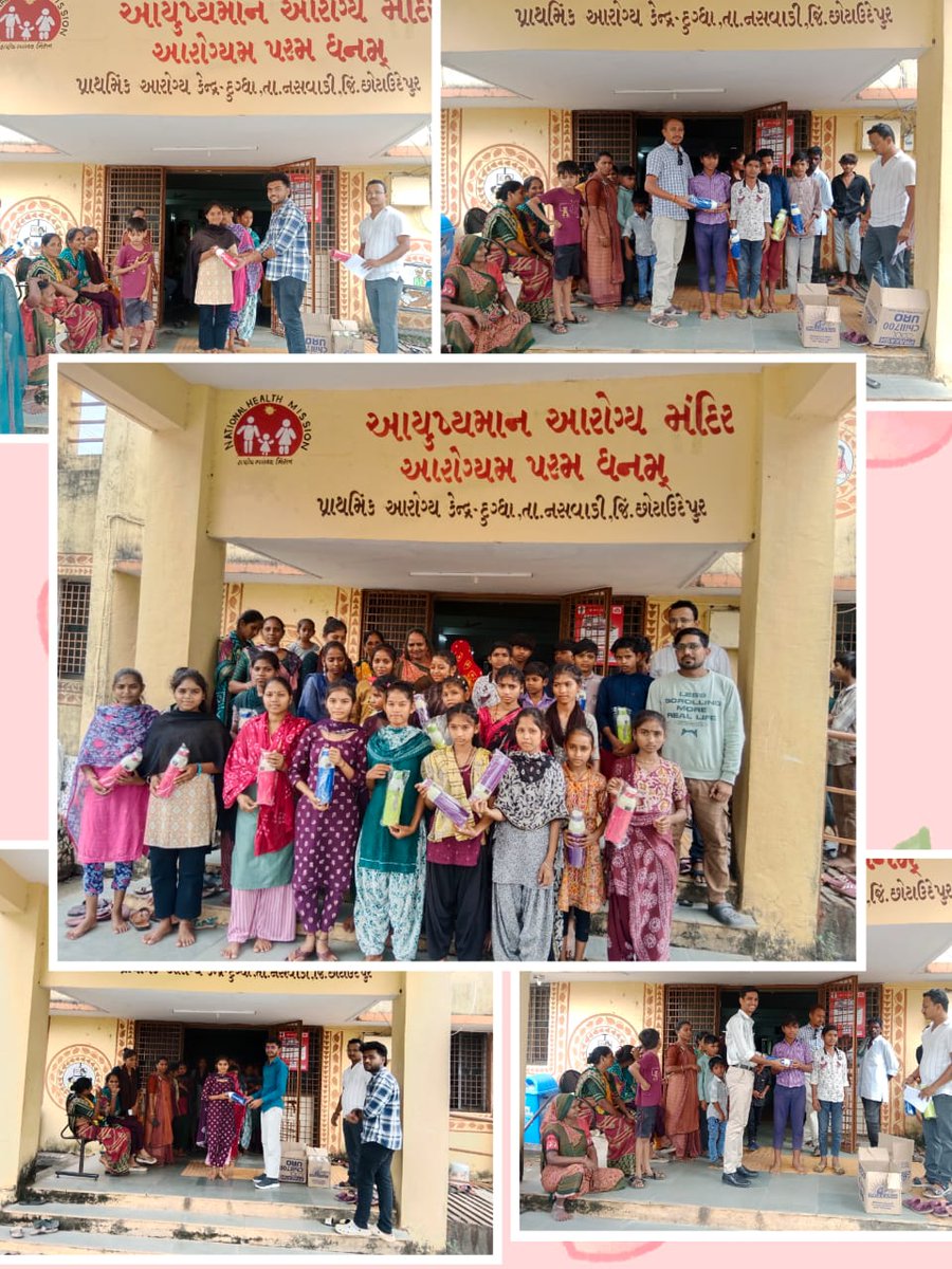 NaswadiSbcc's tweet image. Rksk peer educators program 
At phc dugdha block Naswadi