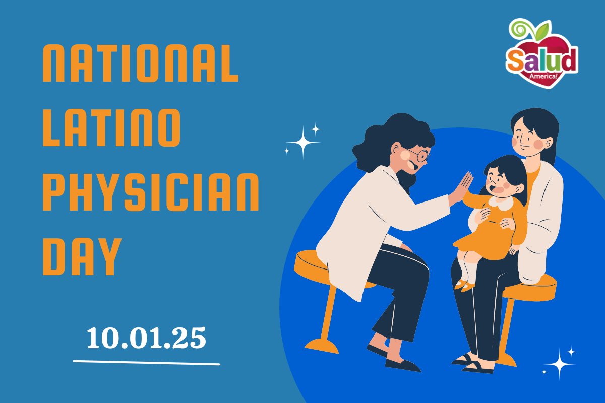 SaludAmerica's tweet image. Happy National Latino Physician Day!

More than ever before, there is a need for a population of physicians who look and sound like the entire population.

#HHM #NationalLatinoPhysicianDay #NationalLatinoPhysicianDay2025 #HispanicHeritageMonth #HHM2025

bit.ly/3KwUDZ2