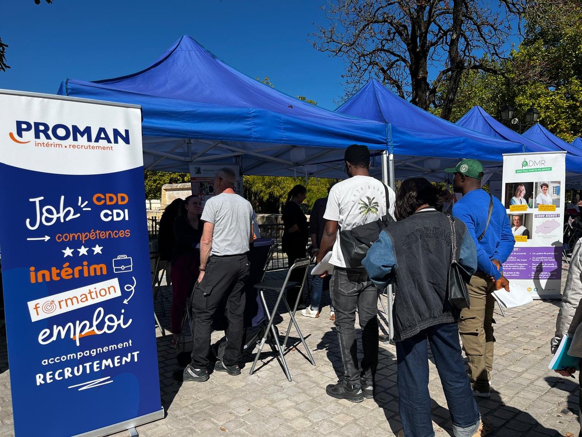 Dans l'Hérault, contacts, conseils, recrutements, pour le public venu nombreux sur la #Placedelemploi de Lodève rencontrer les différents participants mobilisés par les équipes de <a href="/FranceTravail/">France Travail</a>. <a href="/LaurentPAUL_Occ/">laurent paul</a>