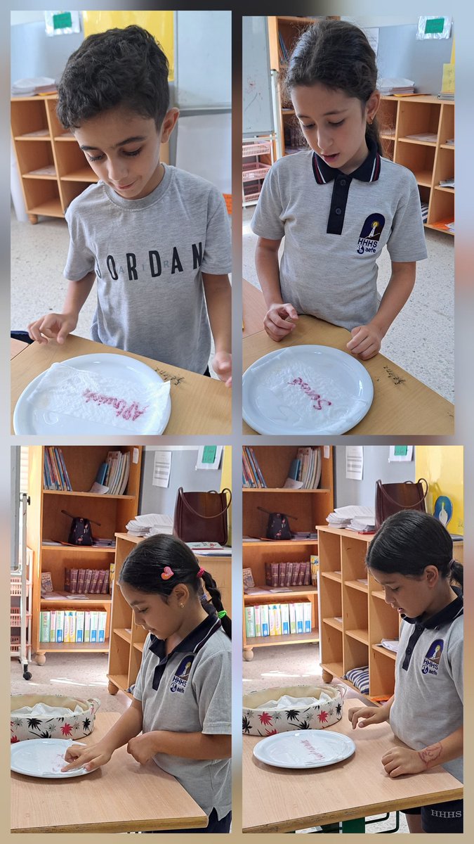 Rayane_alali's tweet image. Les CE2 explorent le profil de l’apprenant du Baccalauréat international à travers une activité simple:tremper un mouchoir dans l’eau pour questionner et réfléchir.#curiosité #PYP #ProfilDeLApprenant #ApprentissageParExpérience @LinaMajzoub1
@TawilNoor @Hhhsinfo @sashgh