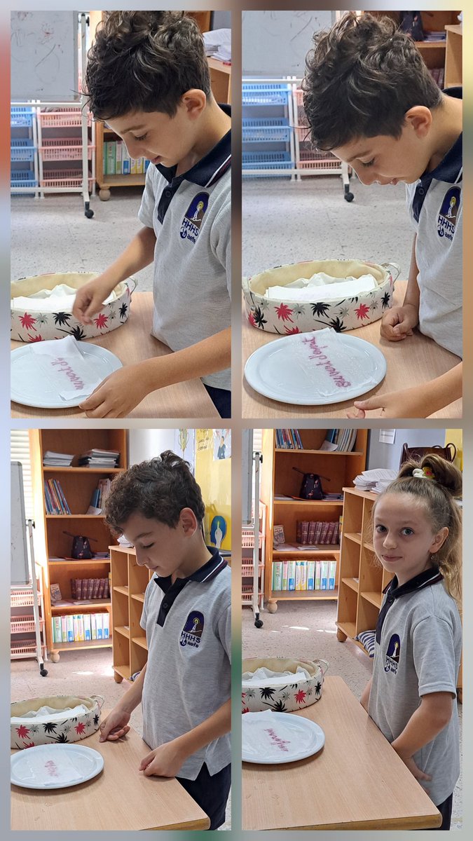 Rayane_alali's tweet image. Les CE2 explorent le profil de l’apprenant du Baccalauréat international à travers une activité simple:tremper un mouchoir dans l’eau pour questionner et réfléchir.#curiosité #PYP #ProfilDeLApprenant #ApprentissageParExpérience @LinaMajzoub1
@TawilNoor @Hhhsinfo @sashgh
