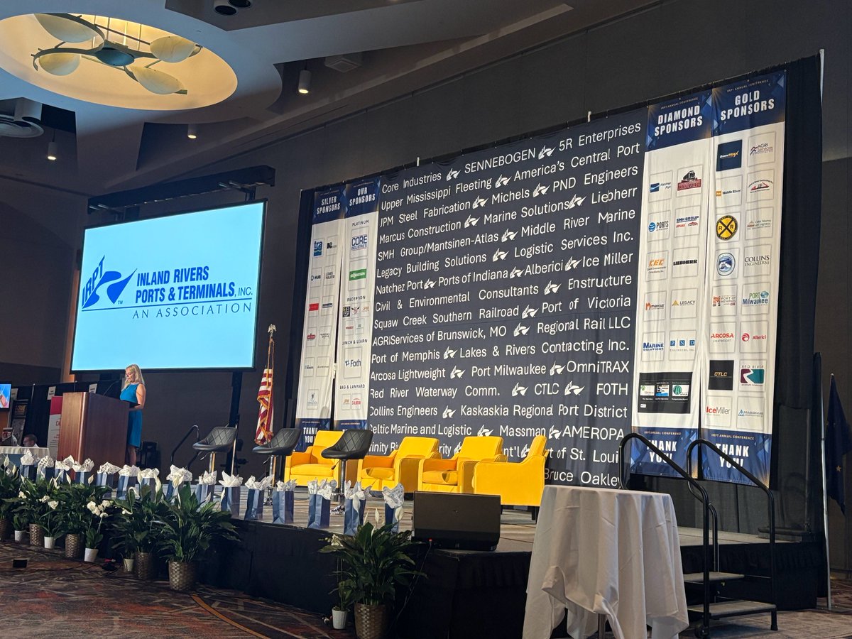 Ports of Indiana is in Milwaukee for <a href="/InlandRivers1/">IRPT</a>  #IRPT2025!

🗓️ thru Oct 2

🎤 Catch Jody Peacock on Oct 2 as panelist on FTZs.

Let’s connect on inland river logistics, port development &amp; economic growth.

🔗 irpt.net/conference-202…