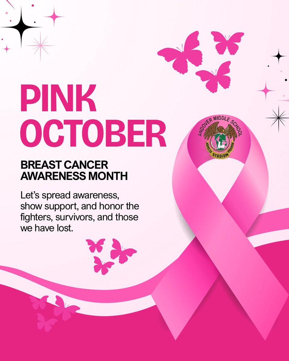 🎀 October is Breast Cancer Awareness Month 🎀
This month, we wear pink to honor the fighters, celebrate the survivors, and remember those we've lost. 💖
Let’s stand together in support, raise awareness, and continue the fight 💪
#BreastCancerAwareness #InOctoberWeWearPink