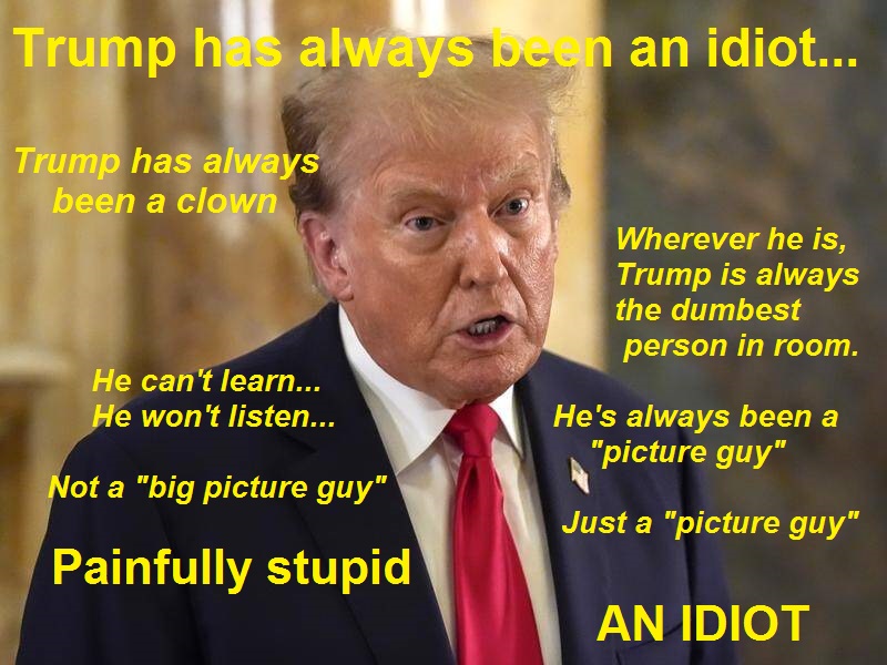 TRUMP FAILED TO FUND THE GOVERNMENT...

(and no one is surprised)