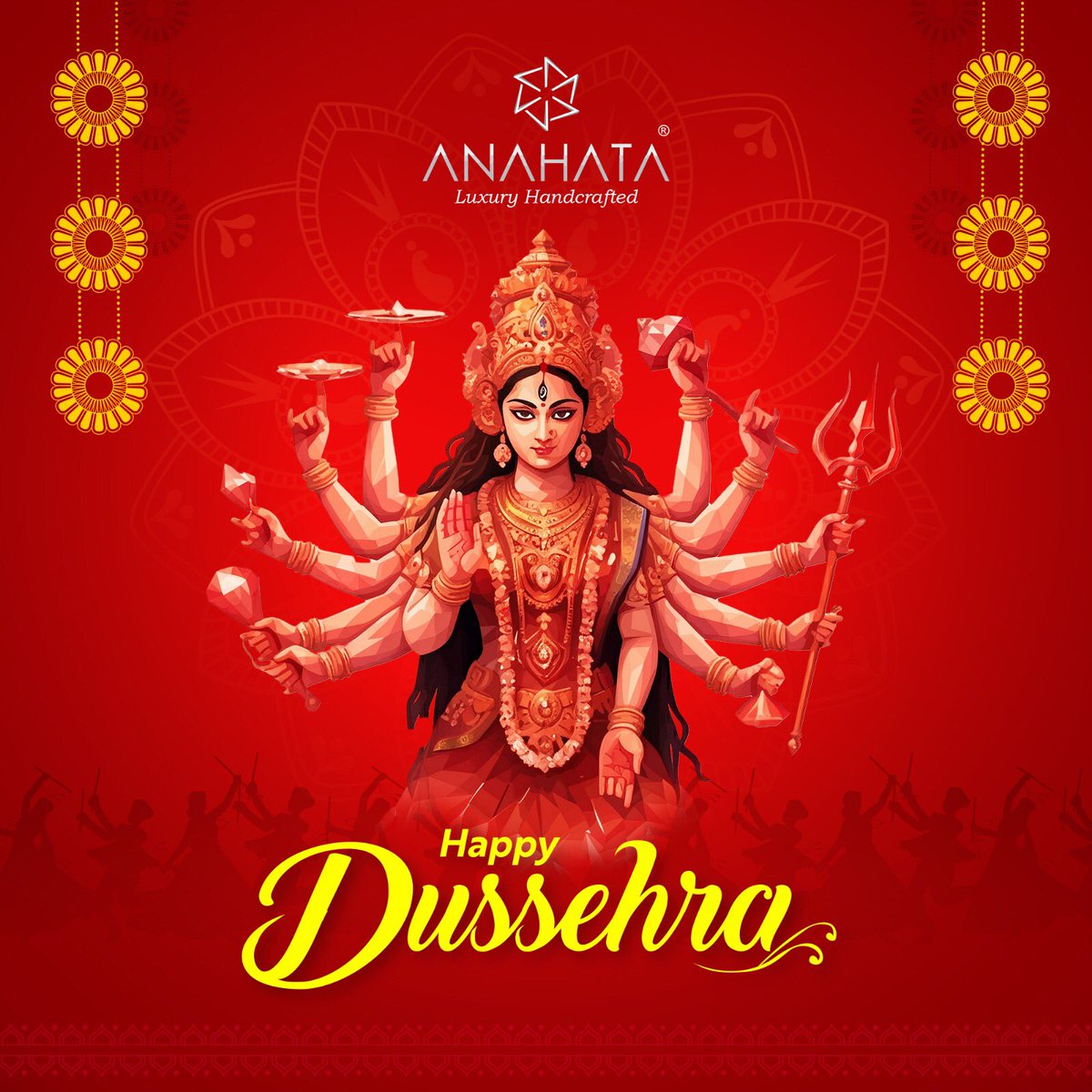 Anahata_India's tweet photo. wish you a Happy Dussehra https://t.co/6u9NbnxvWB