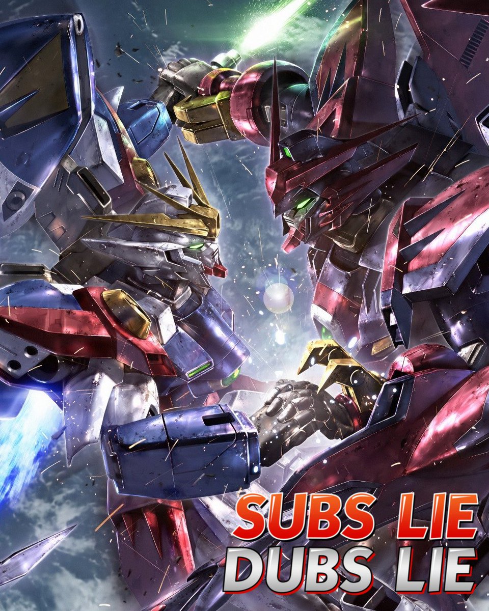 THE GUNDAM SEASON 🚀🤖

<a href="/VersaceVegeta_/">The Lightning Count</a> &amp; <a href="/deewetrust/">a dee and dee 🇯🇲</a> return with <a href="/onlyatlj/">‘98 Derek Jeter</a> to celebrate 30 years of Gundam Wing on Subs Lie, Dubs Lie! 5 G Team pilots, their ideals, and how the series sparked Gundam’s rise.

Subscribe: linktr.ee/lookoutonrnc
YouTube: youtu.be/45lUcN-rWG0?si…