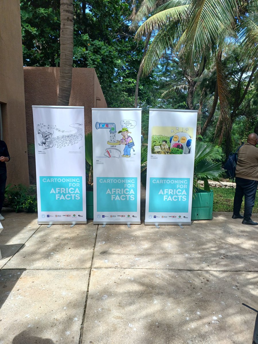 Cartooning for Africa Facts" Exhibition: Throughout the day, attendees are engaging with a unique exhibition by Cartooning for Peace. This initiative features press cartoonists who are actively sketching the summit's key discussions and issues live.