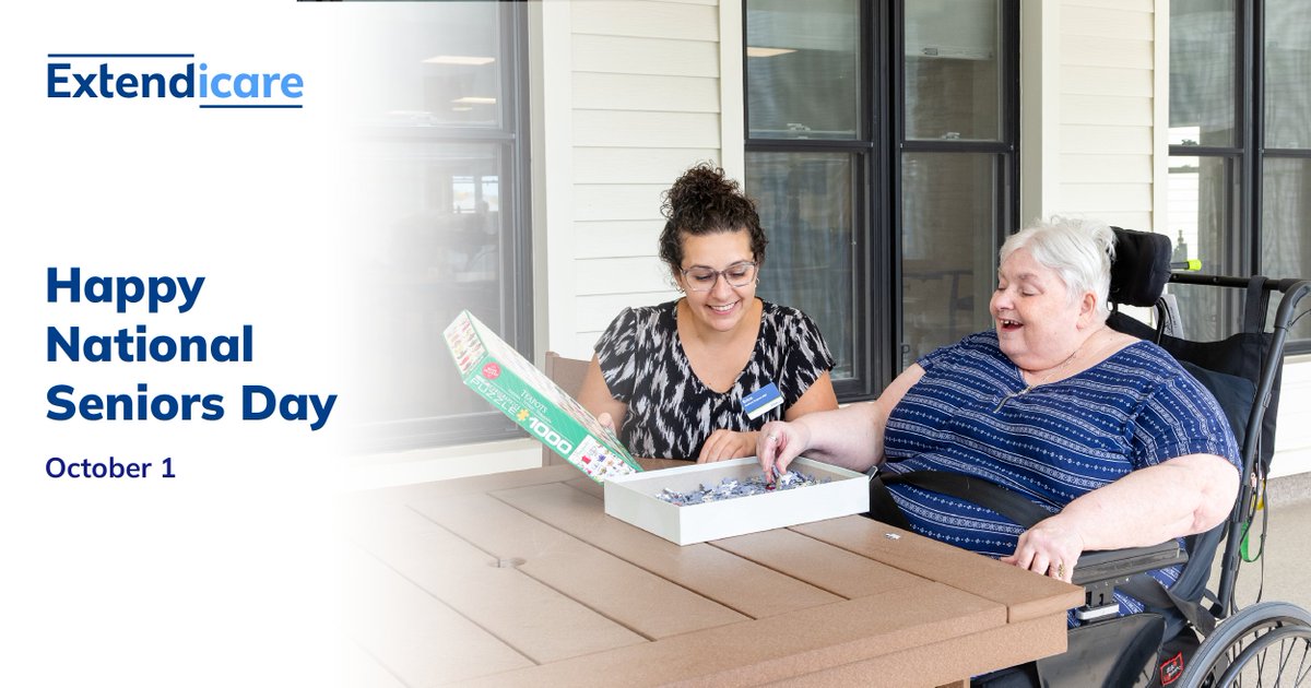 On #NationalSeniorsDay, Extendicare celebrates the strength, wisdom and individuality of older adults. Thank you to all seniors for the incredible contributions they have made in our communities across Canada.