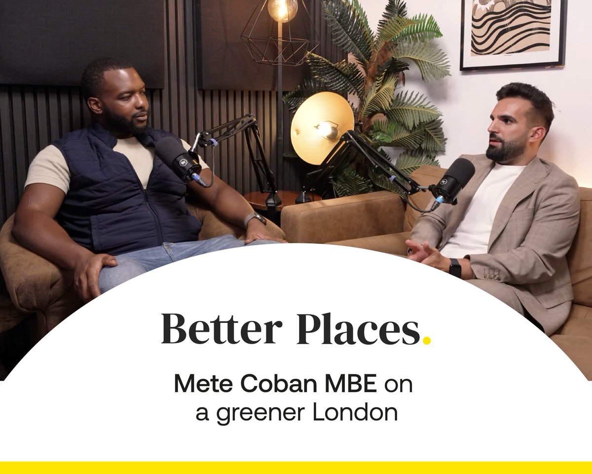 ConcilioComms's tweet image. 🎙️ In last week&apos;s episode of Concilio’s Better Places podcast, Siddo sat down with @metecoban92 MBE, London’s Deputy Mayor for Environment and Energy.

The conversation explored what it means to deliver climate action at the scale of a global city while keeping communities,…