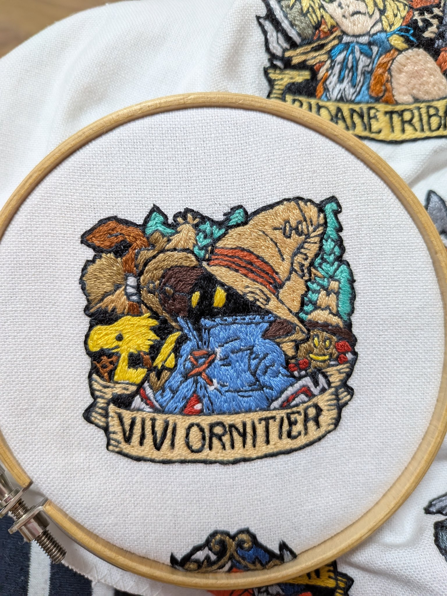 刺繍額 ピエロ 刺繍額 ピエロ