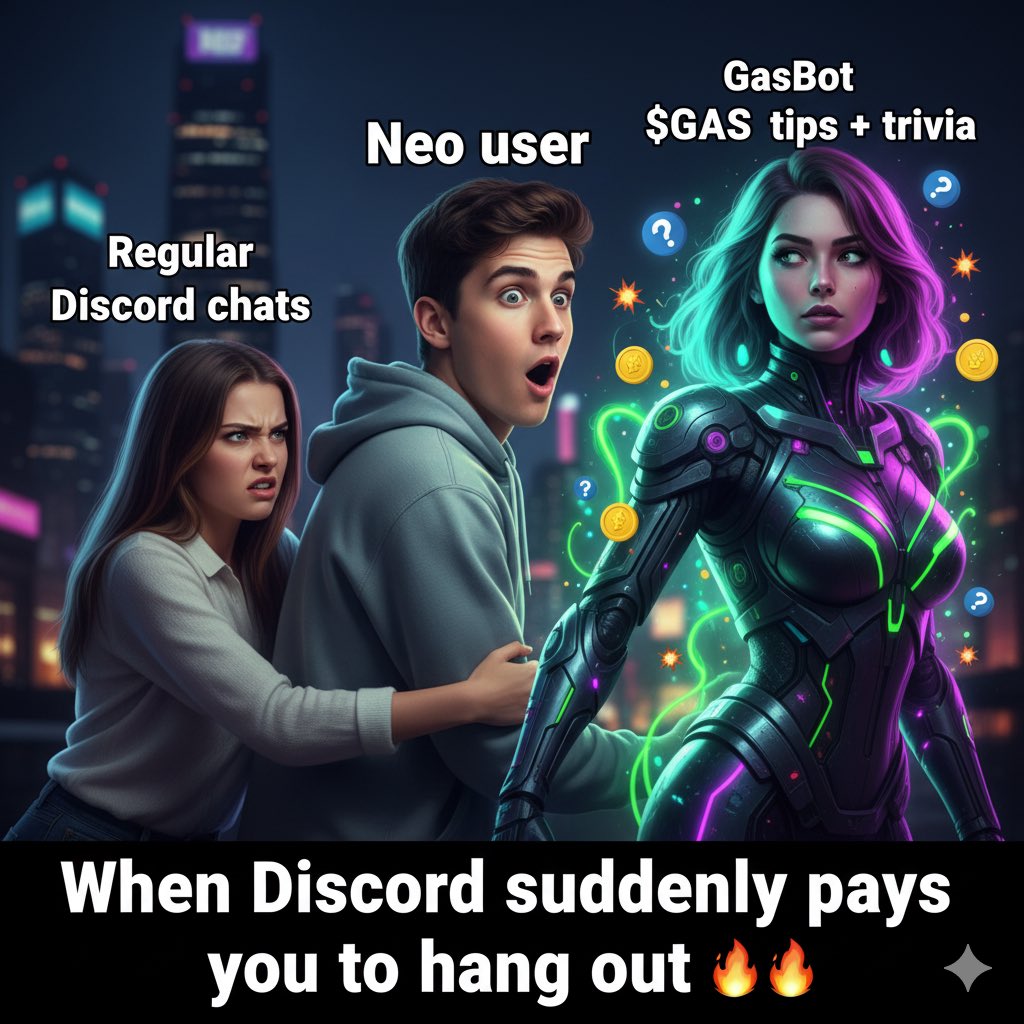 Pleasure_ee2's tweet image. When you realize Discord isn’t just for chats anymore… it’s for $GAS tips too 💸🔥
Check out: ndapp.org/gasbot

 #GasBot $Neo #Neo #Crypto #Web3 $Gas @Neo_Blockchain